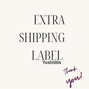 Extra Shipping label